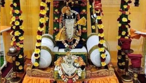 બાળ સ્વરૂપ પરમાત્મા સાથે  ભક્તને ભાવવિભોર કરાવતો હિંડોળા ઉત્સવ